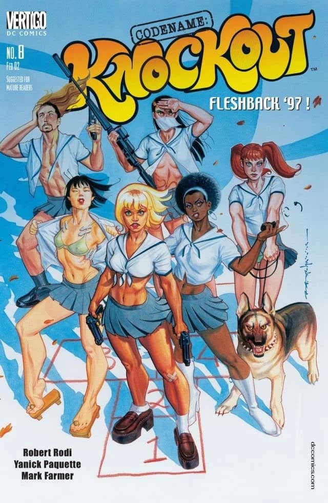 Codename: Knockout #8 cover