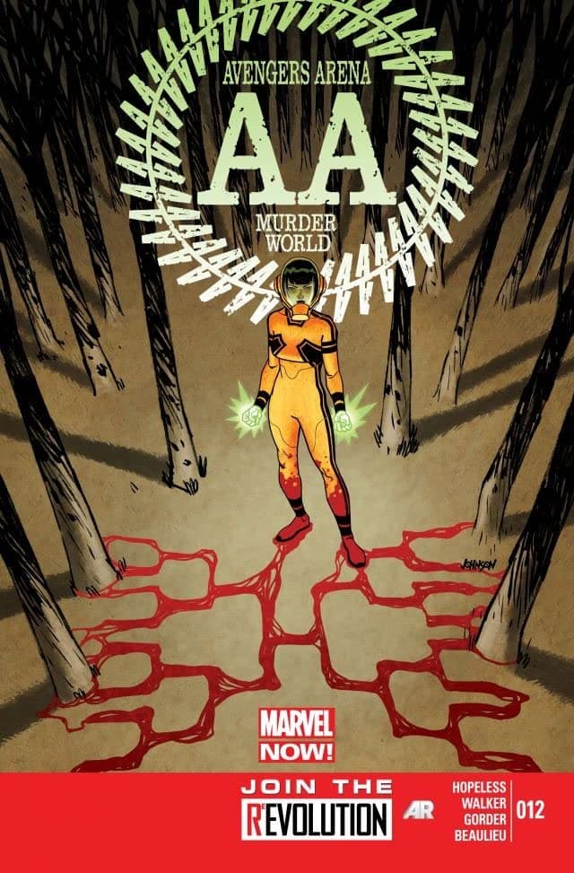 Avengers Arena #12 cover