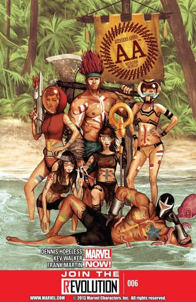 Avengers Arena #6 cover