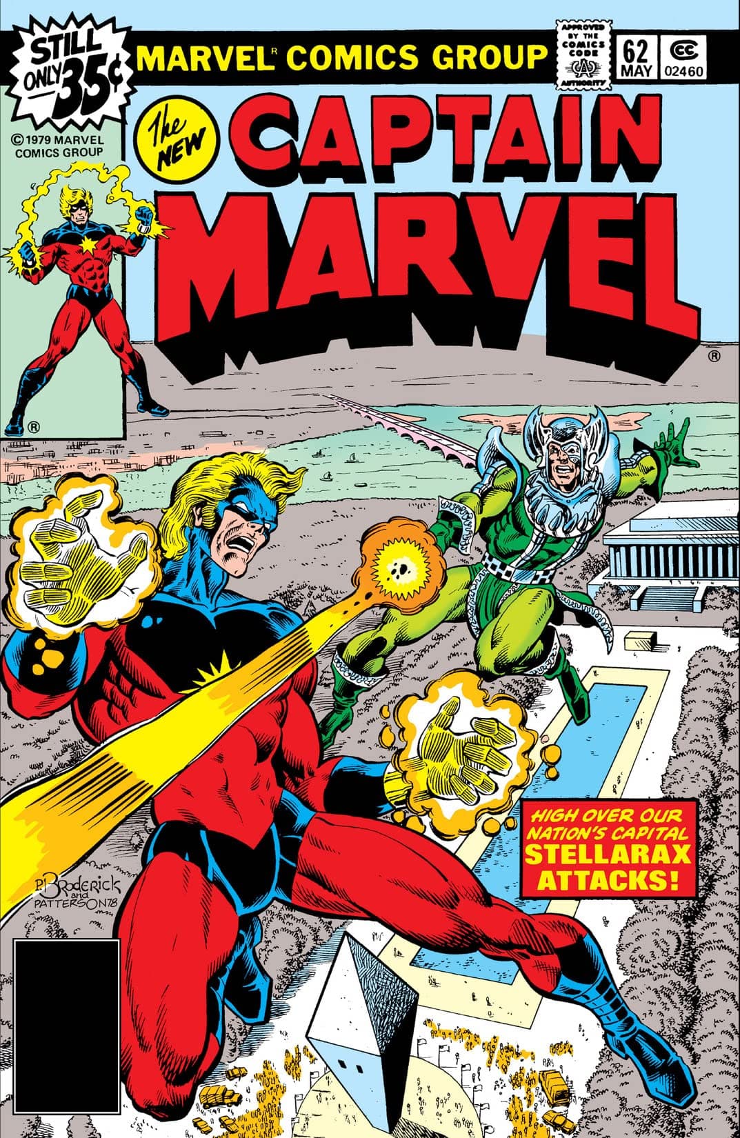 Captain Marvel #62 cover