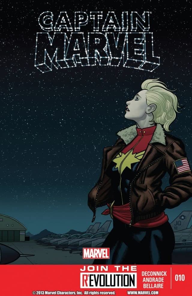 Captain Marvel #10 cover