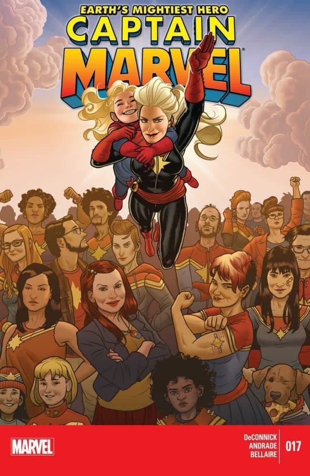 Captain Marvel #17 cover