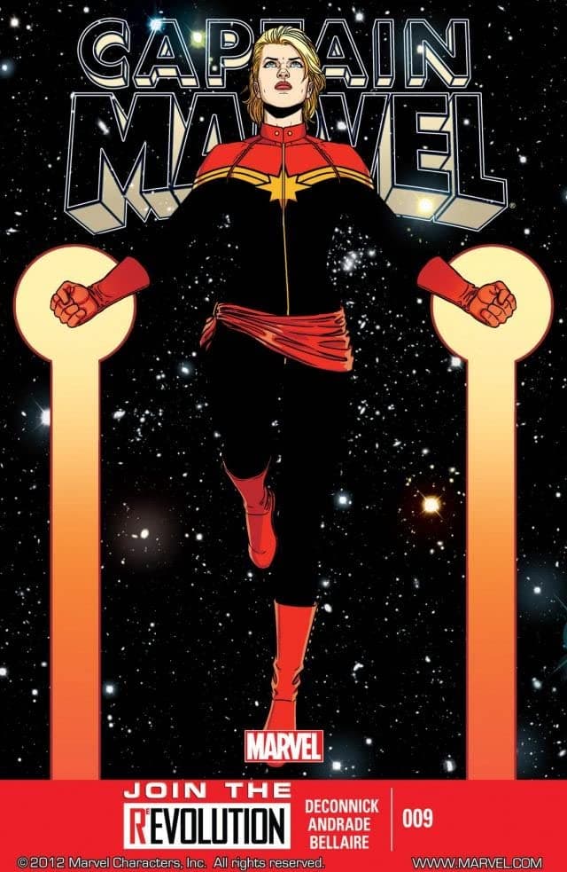 Captain Marvel #9 cover