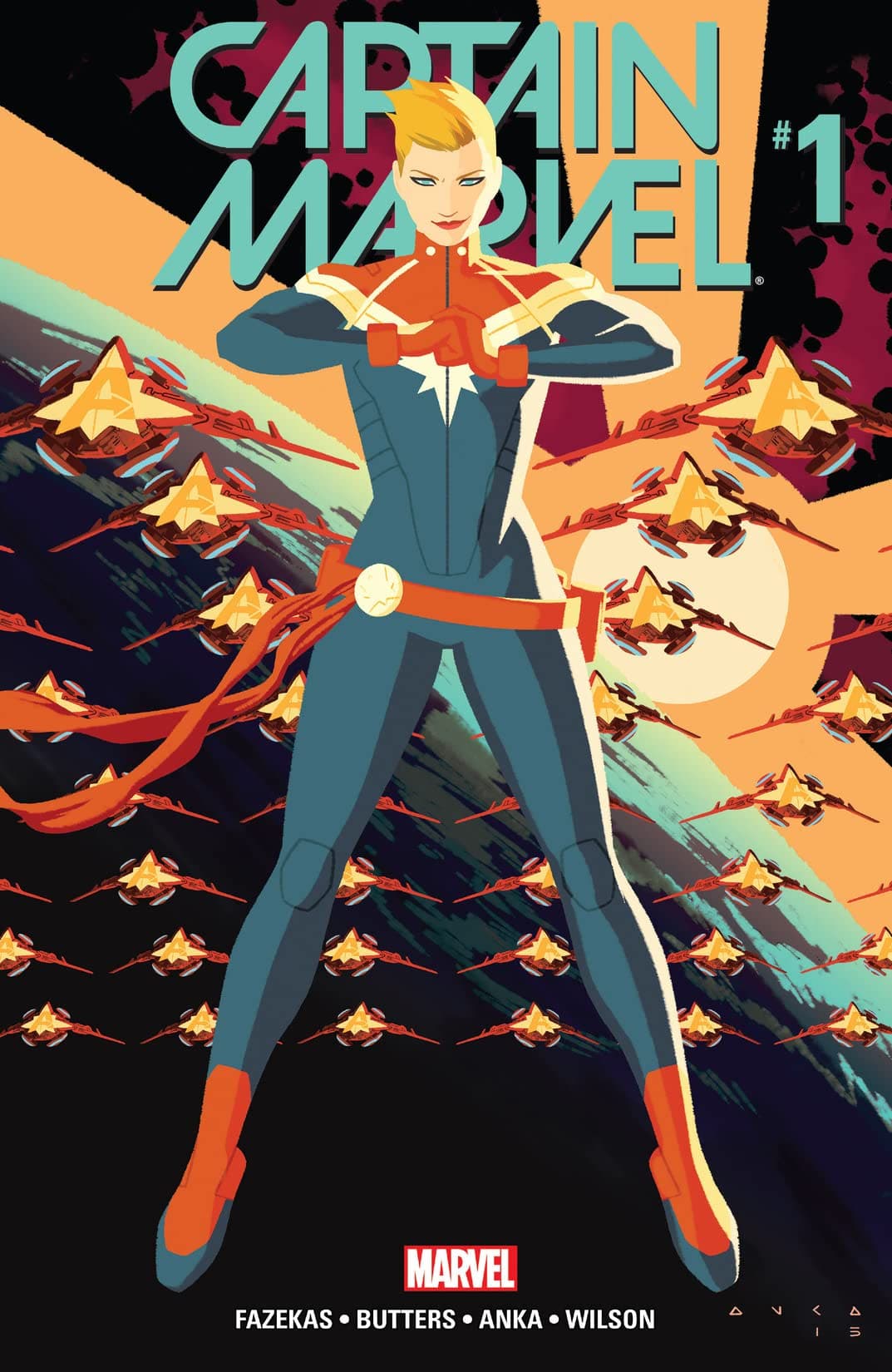 Captain Marvel #1 cover