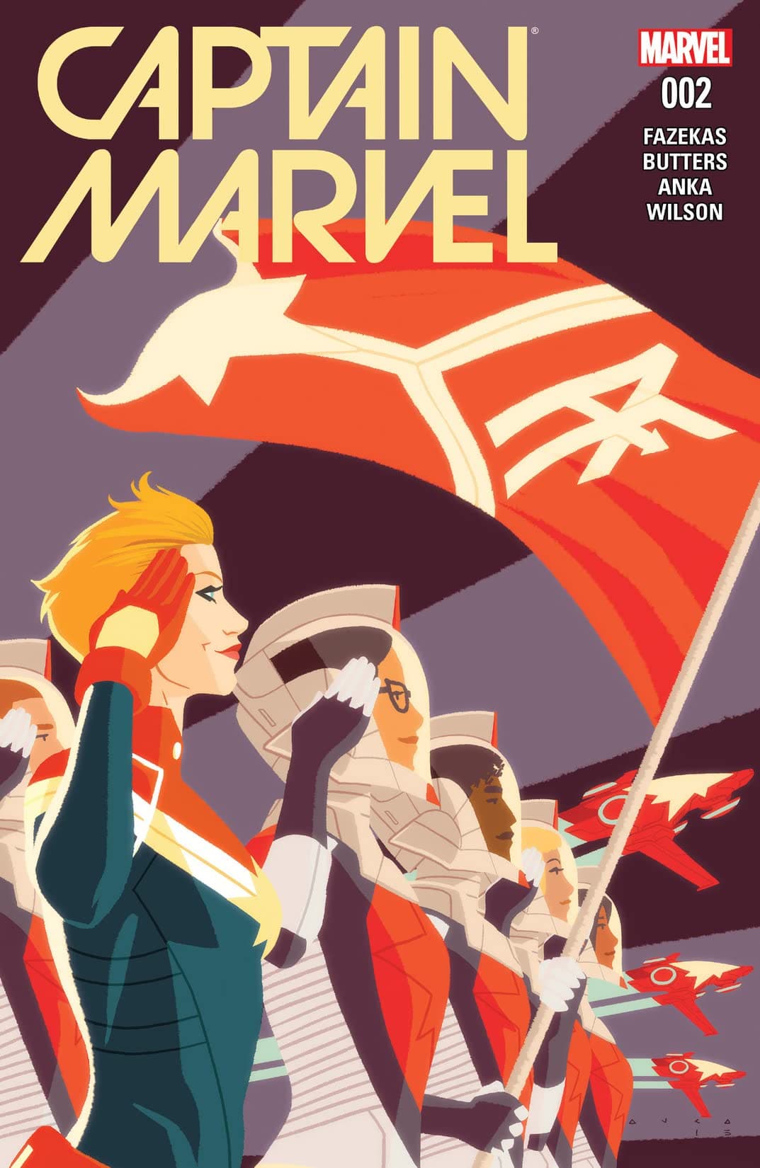 Captain Marvel #2 cover