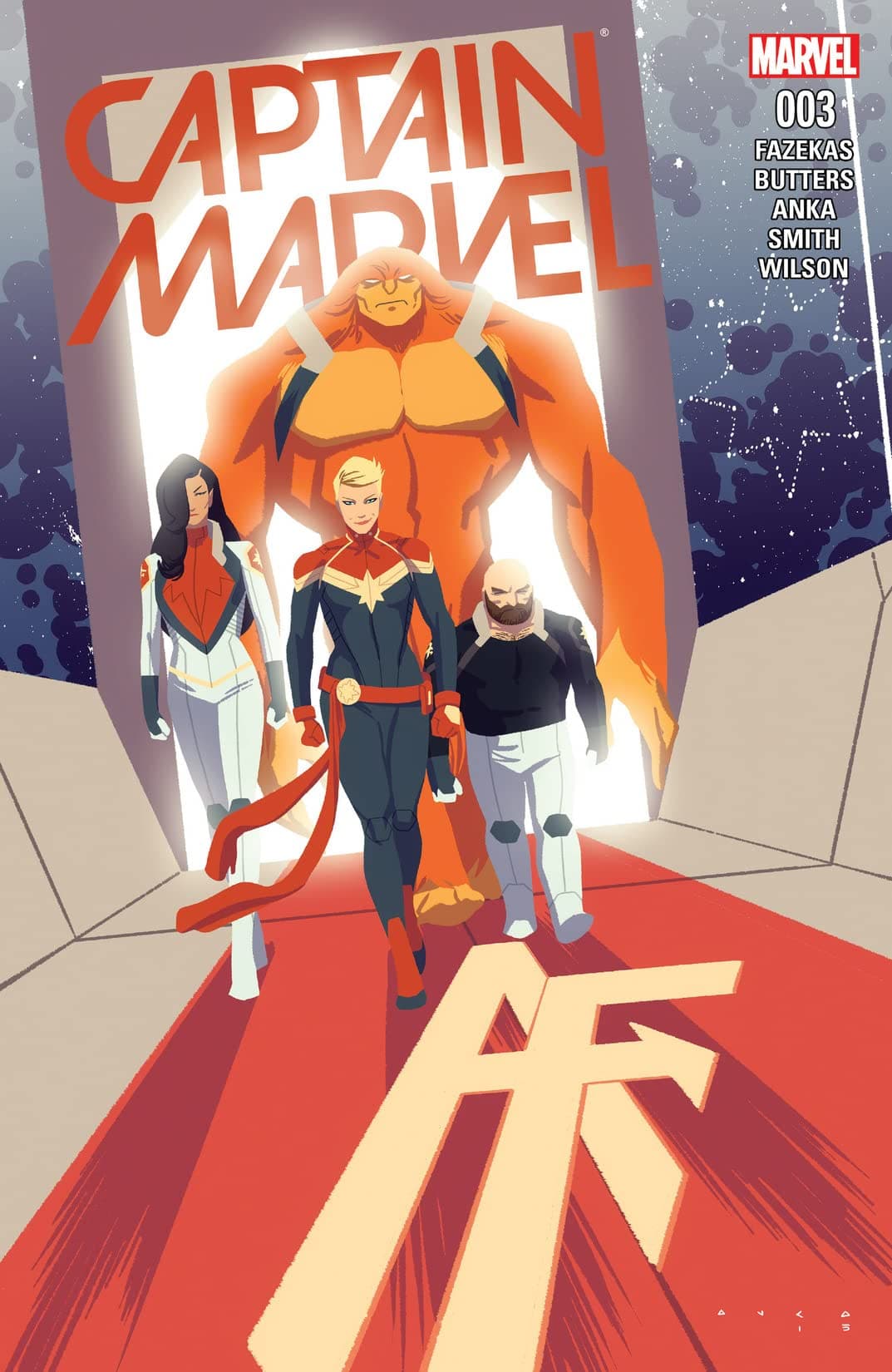 Captain Marvel #3 cover