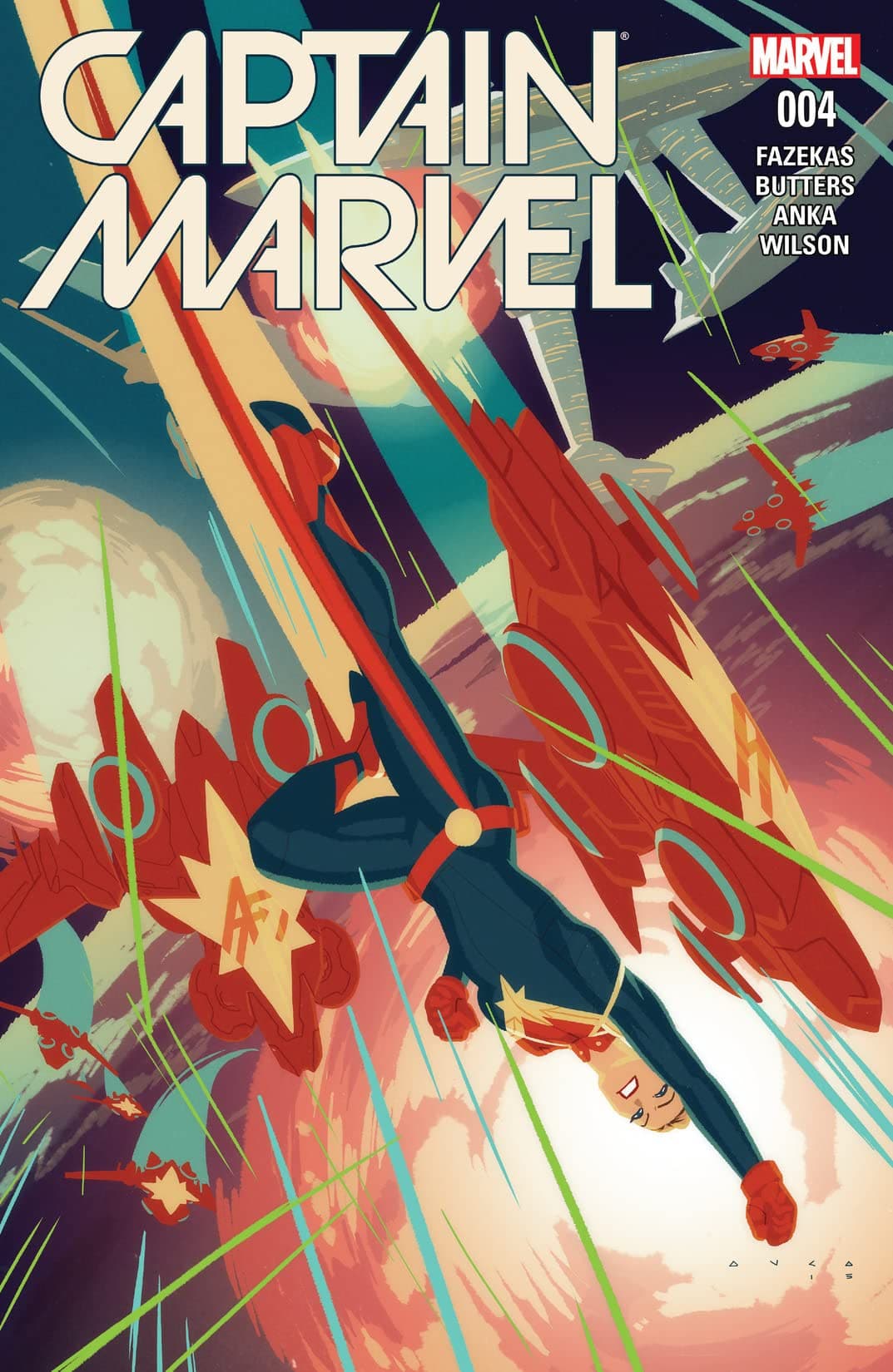 Captain Marvel #4 cover