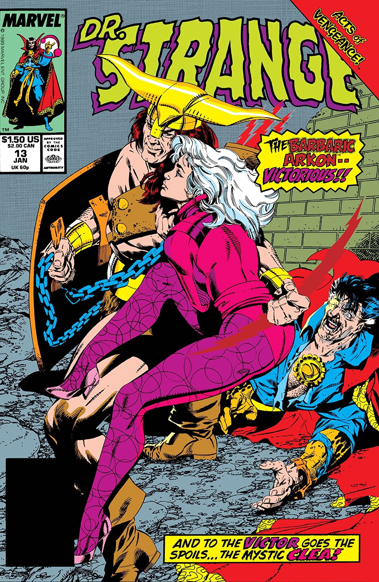 Doctor Strange, Sorcerer Supreme #13 cover