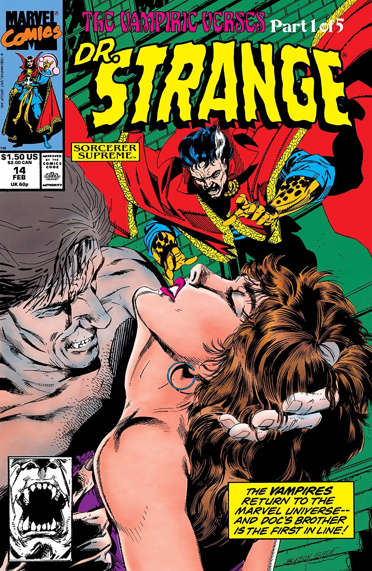 Doctor Strange, Sorcerer Supreme #14 cover
