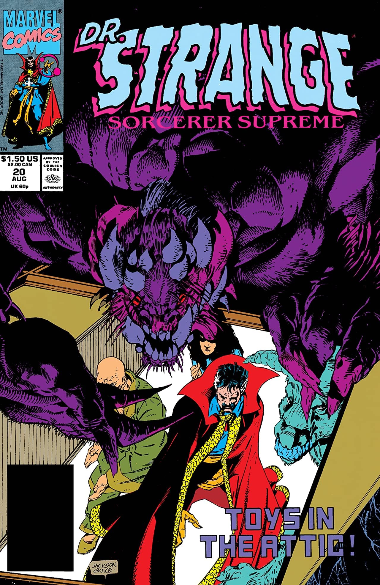 Doctor Strange, Sorcerer Supreme #20 cover