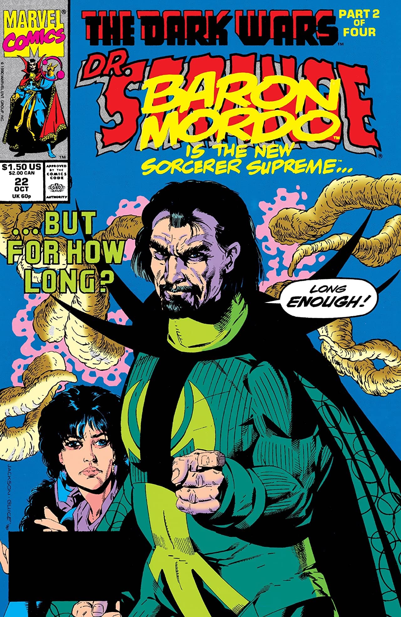 Doctor Strange, Sorcerer Supreme #22 cover