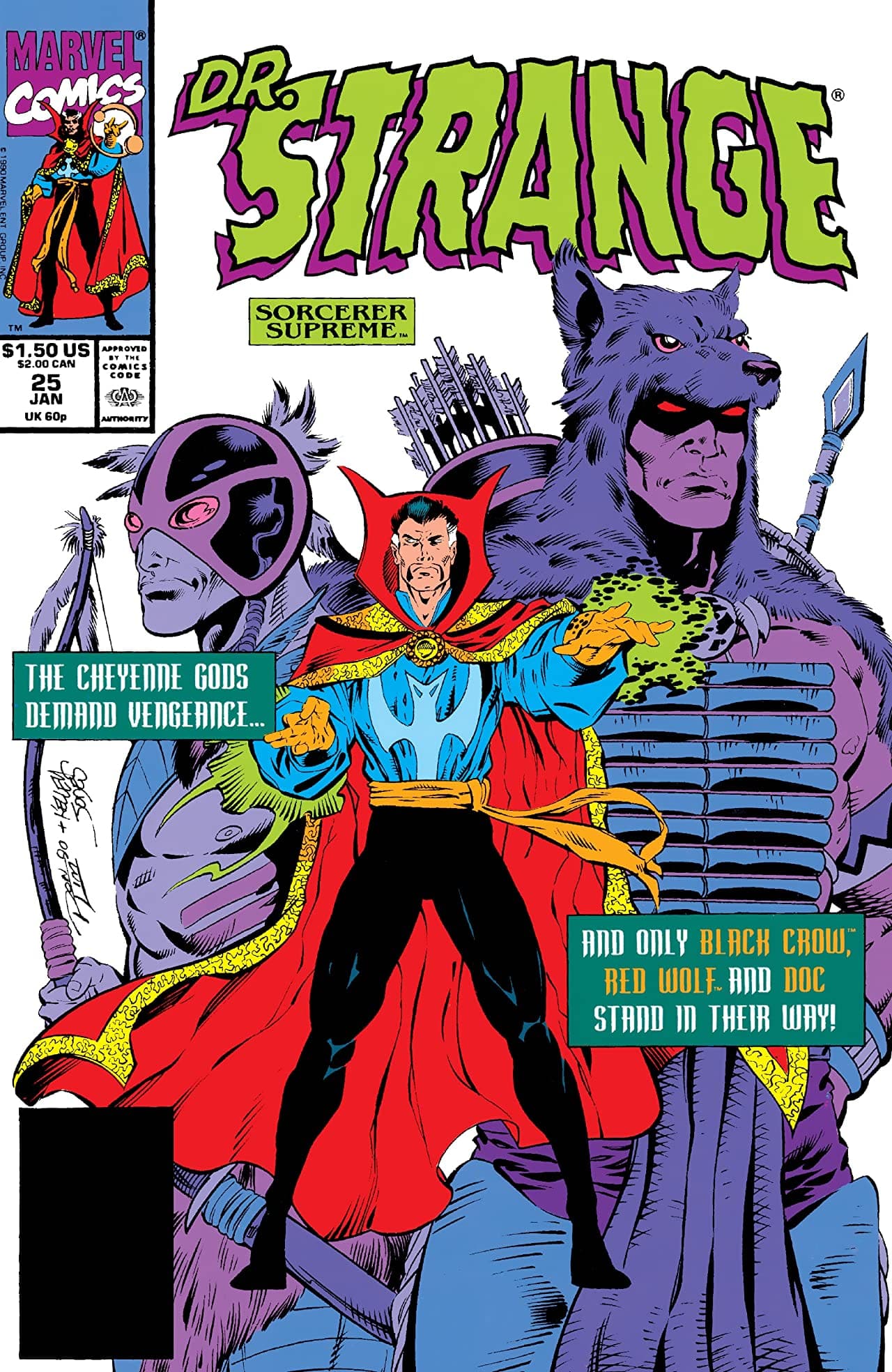 Doctor Strange, Sorcerer Supreme #25 cover