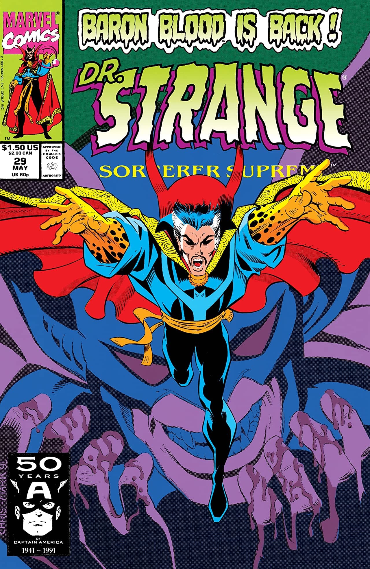 Doctor Strange, Sorcerer Supreme #29 cover