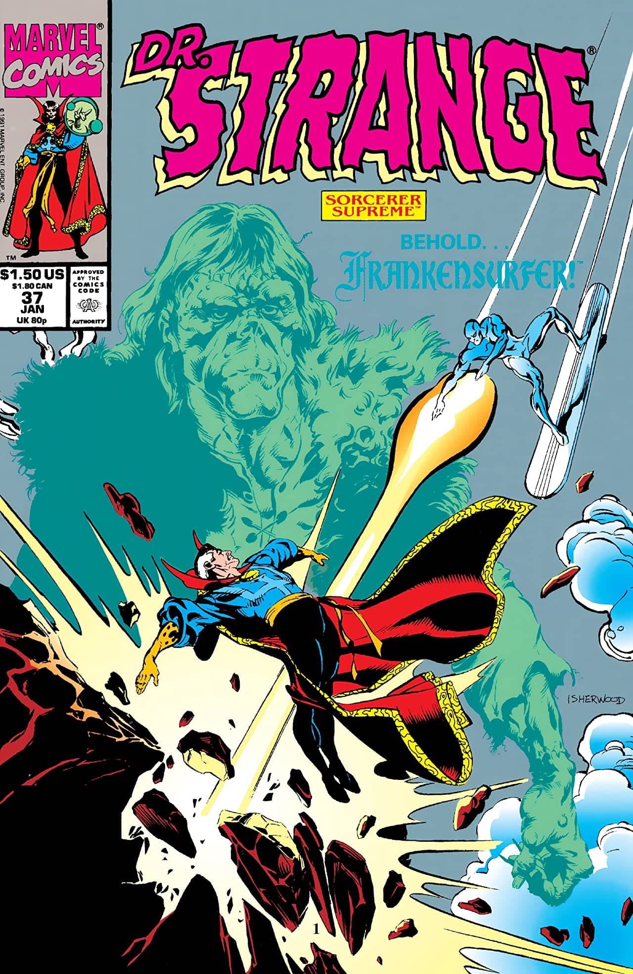 Doctor Strange, Sorcerer Supreme #37 cover
