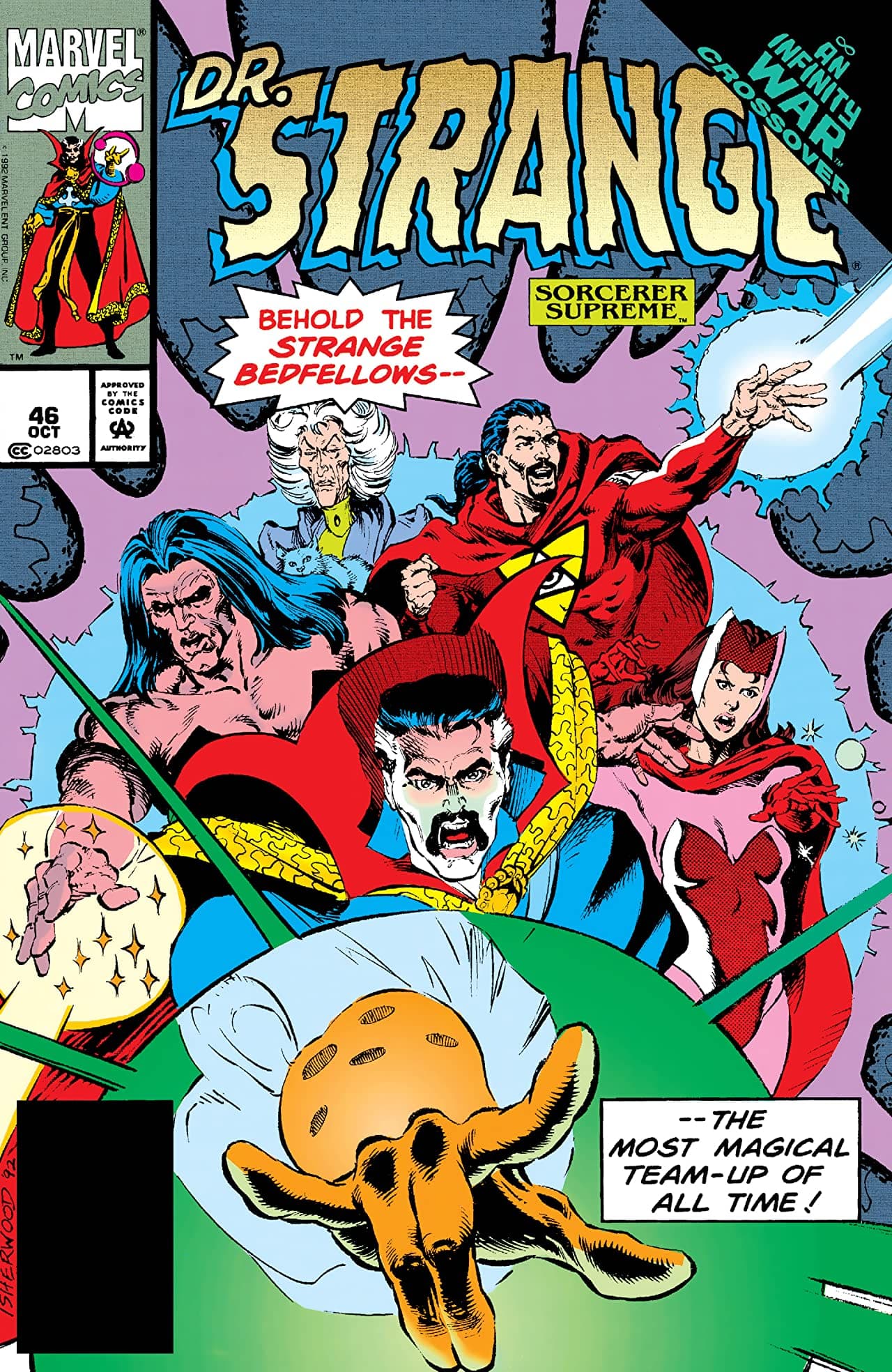 Doctor Strange, Sorcerer Supreme #46 cover