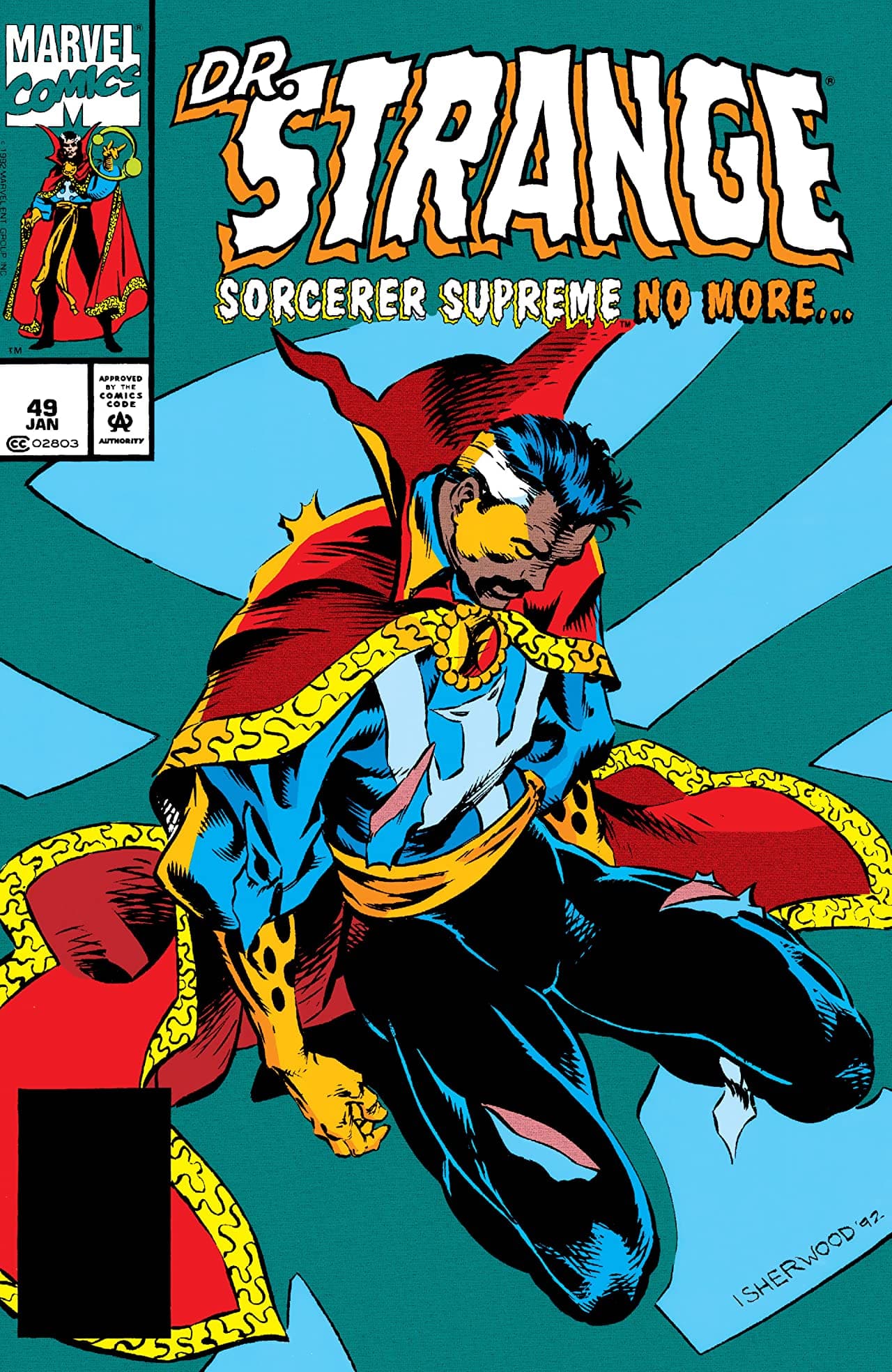 Doctor Strange, Sorcerer Supreme #49 cover