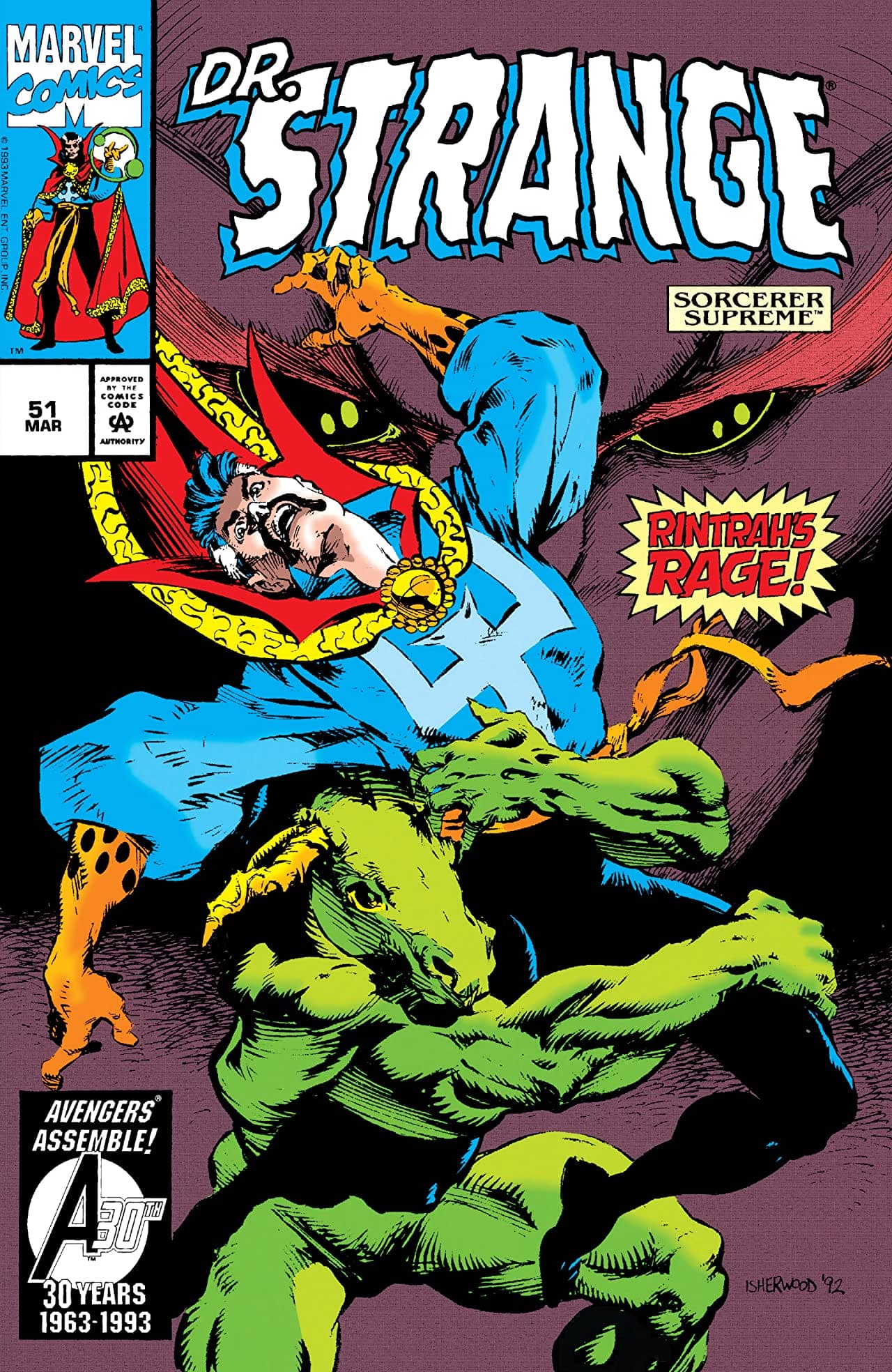 Doctor Strange, Sorcerer Supreme #51 cover