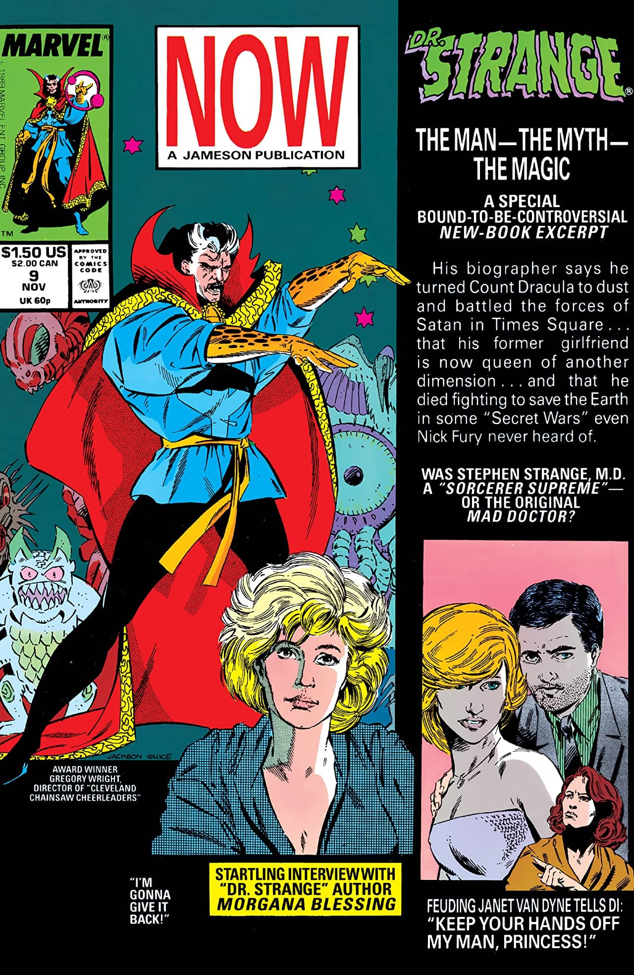 Doctor Strange, Sorcerer Supreme #9 cover