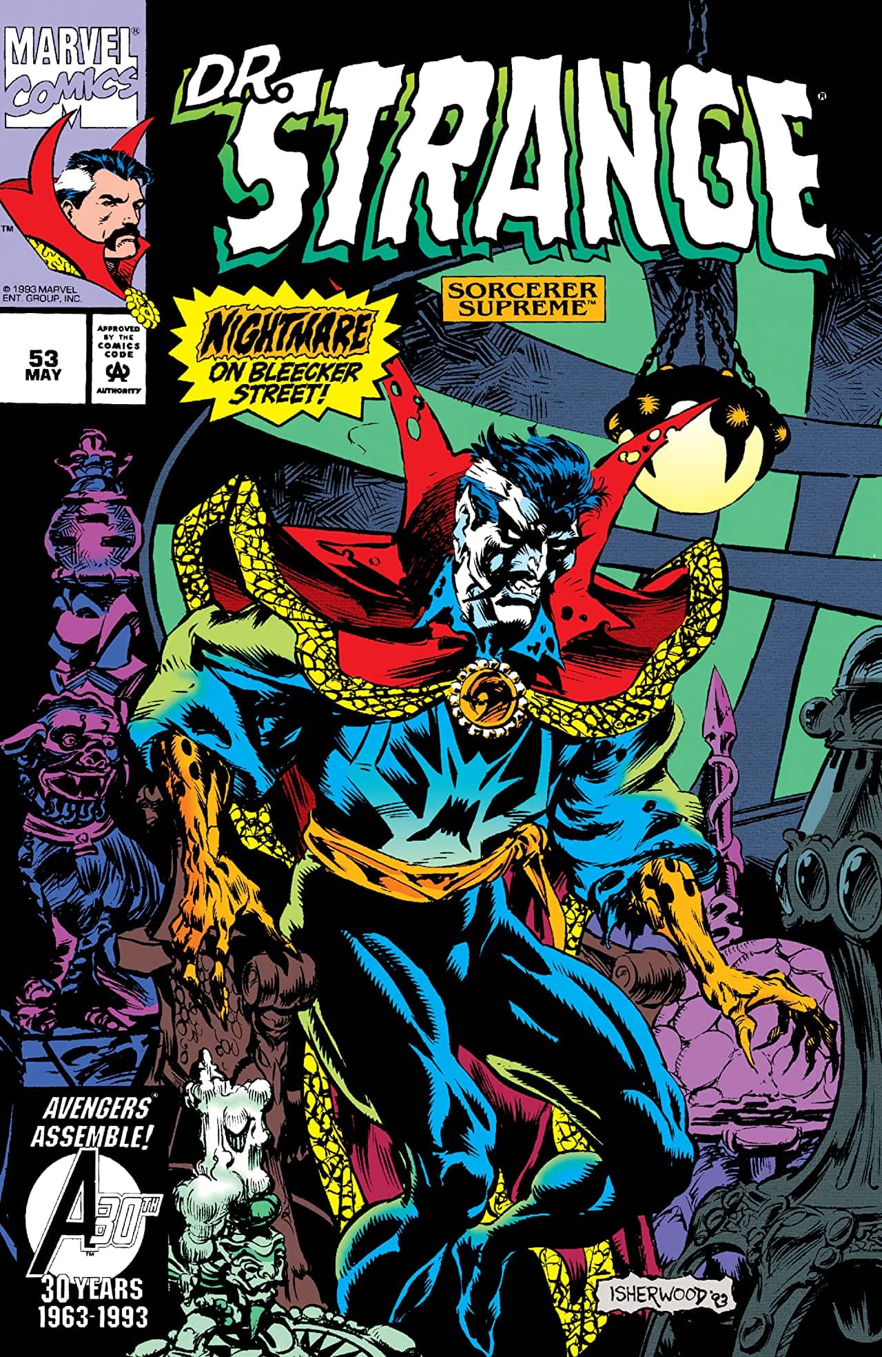 Doctor Strange, Sorcerer Supreme #53 cover