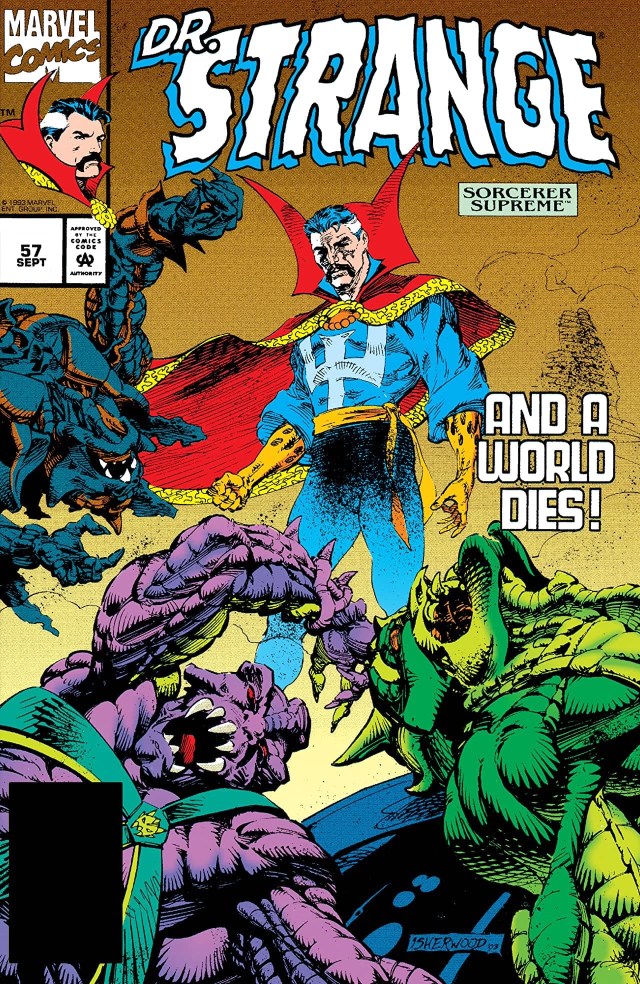 Doctor Strange, Sorcerer Supreme #57 cover