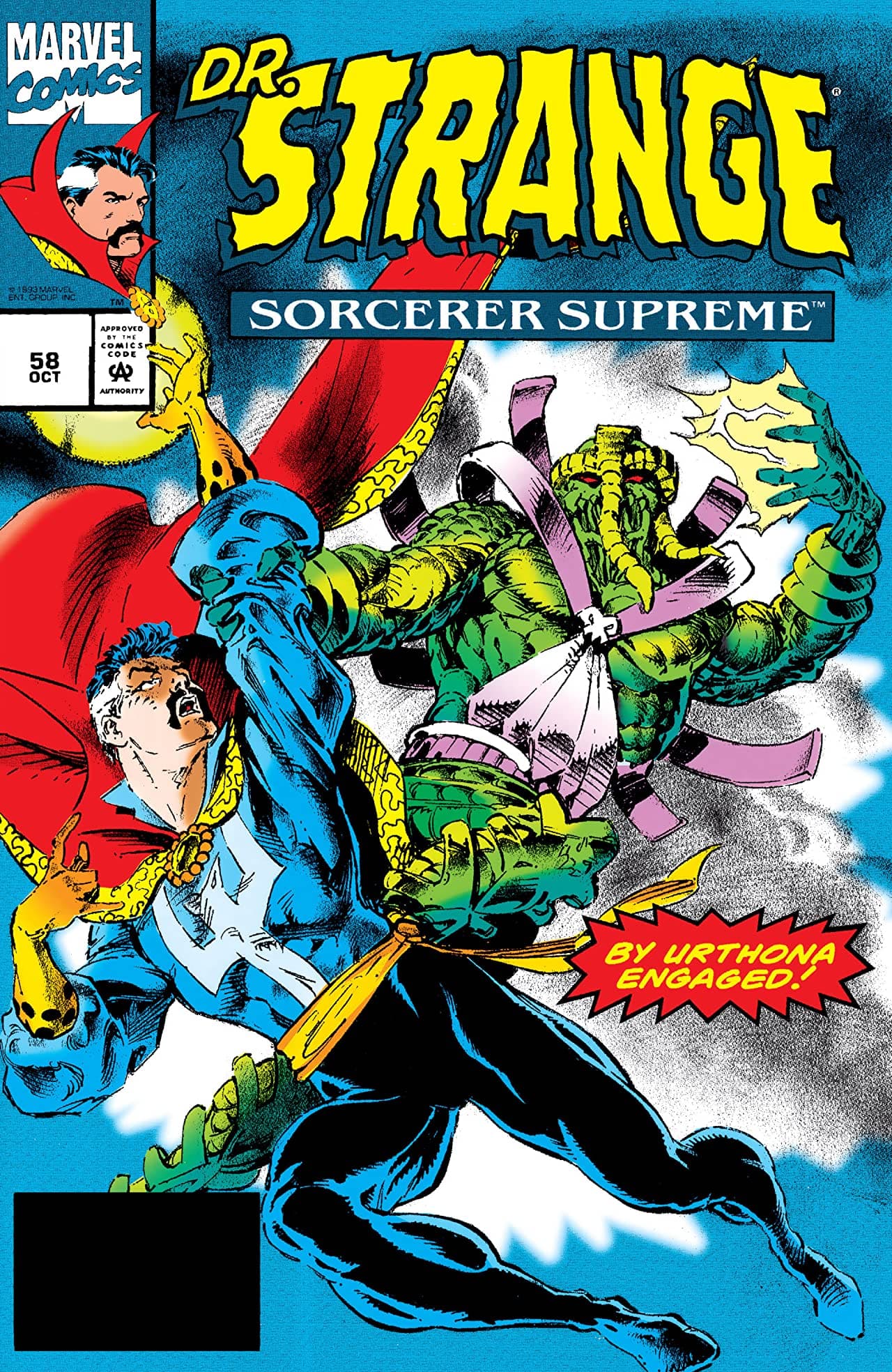 Doctor Strange, Sorcerer Supreme #58 cover