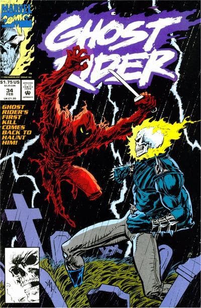 Ghost Rider #34 cover