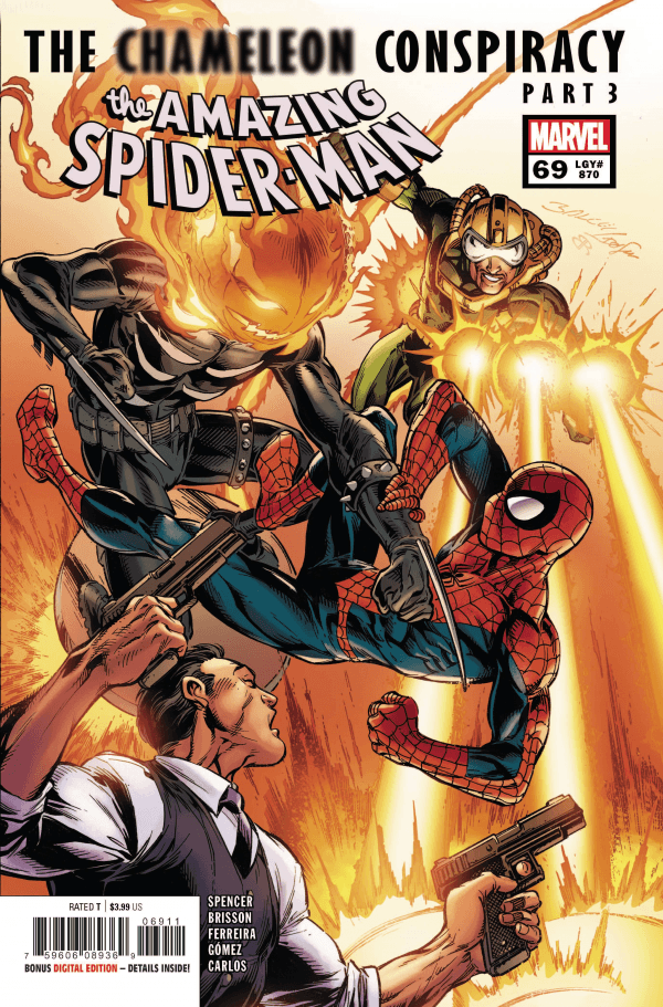 The Amazing Spider-Man #69 cover