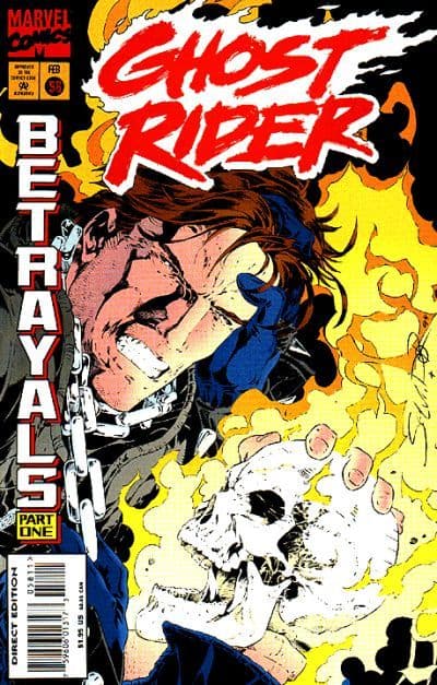 Ghost Rider #58 cover