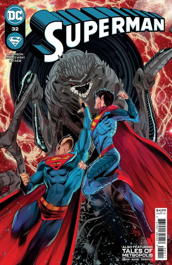 Superman #32 cover