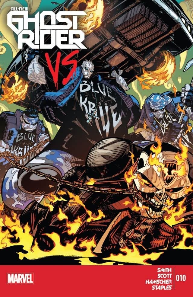 All-New Ghost Rider #10 cover