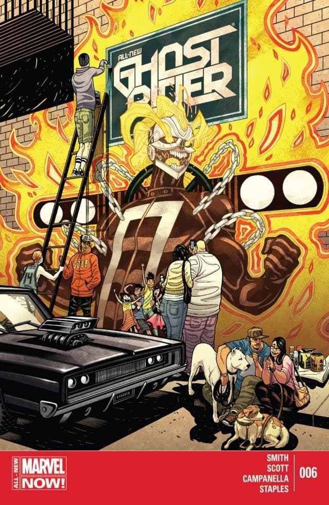 All-New Ghost Rider #6 cover