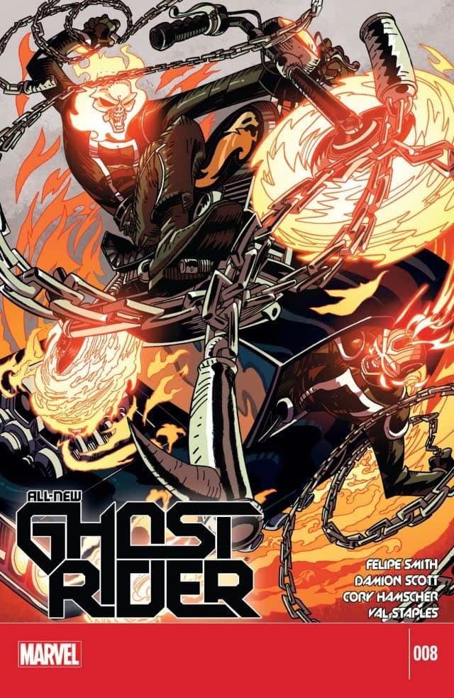All-New Ghost Rider #8 cover