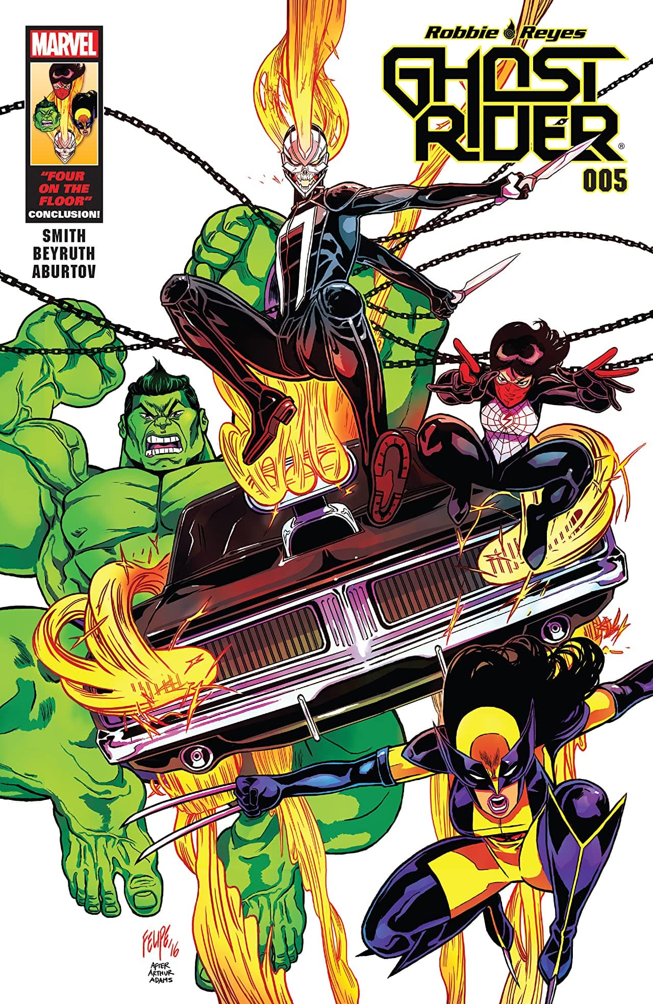 Ghost Rider #5 cover
