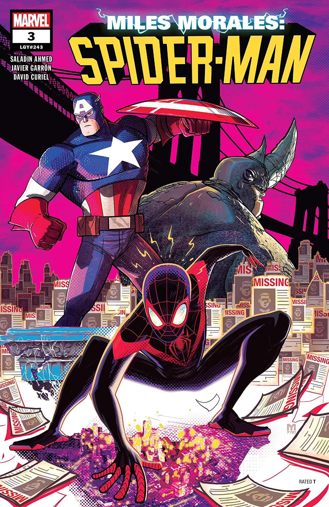 Miles Morales: Spider-Man #3 cover