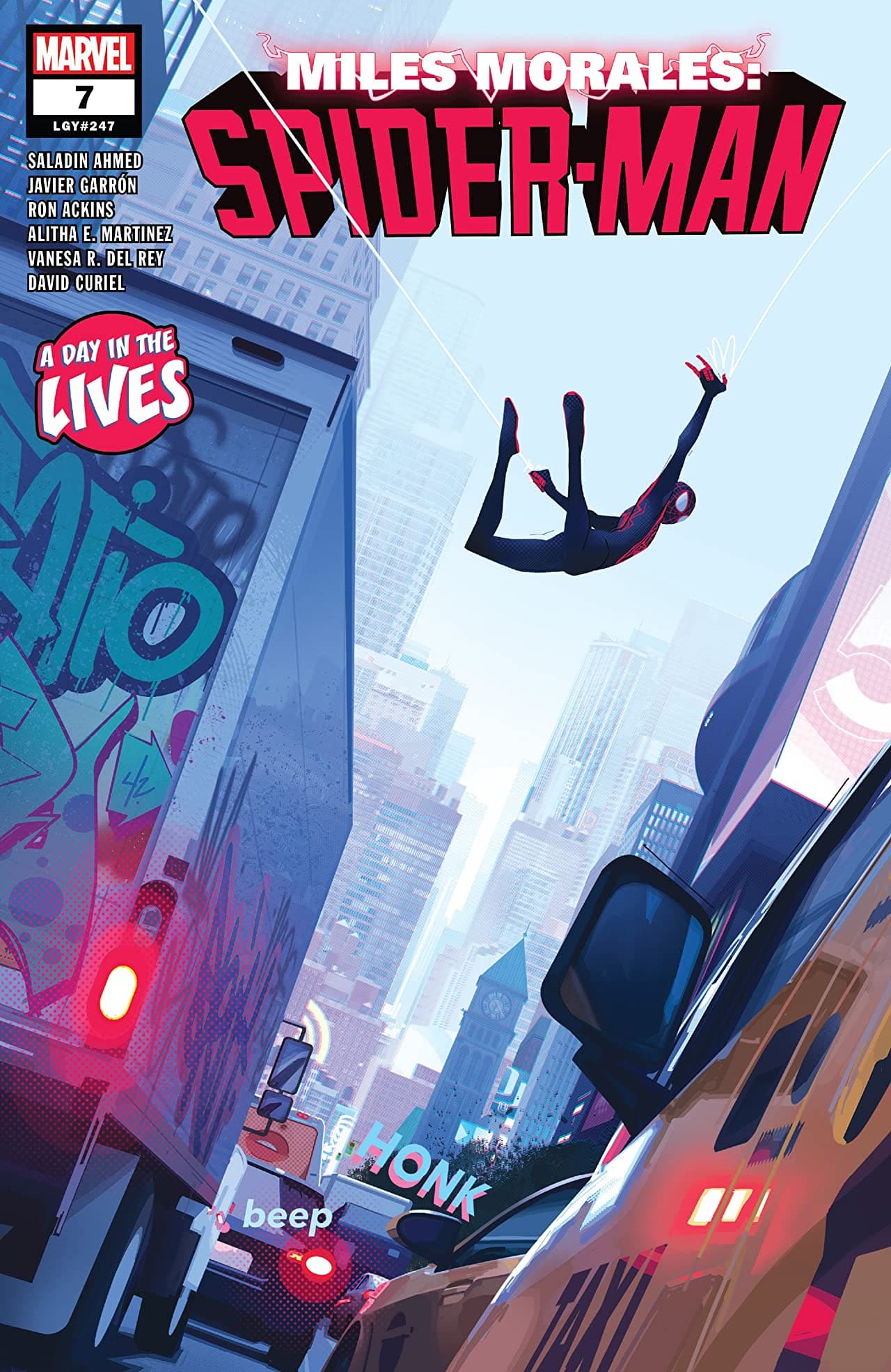 Miles Morales: Spider-Man #7 cover