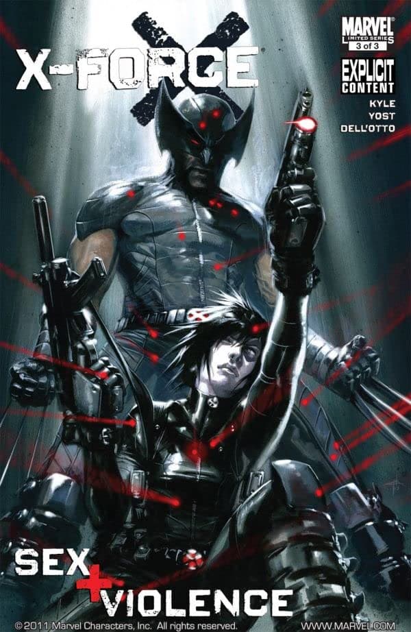 X-Force: Sex & Violence #3 cover