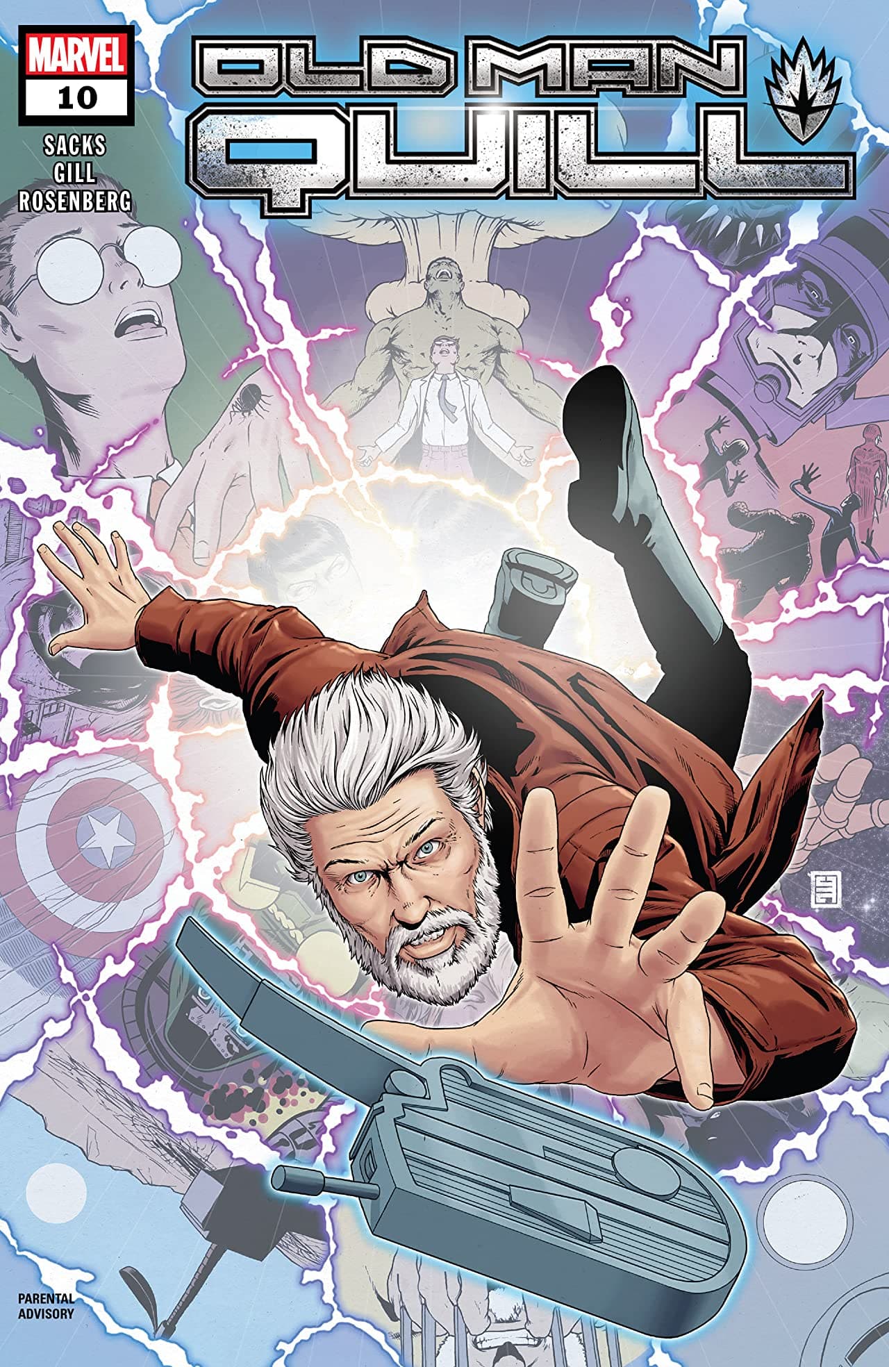 Old Man Quill #10 cover