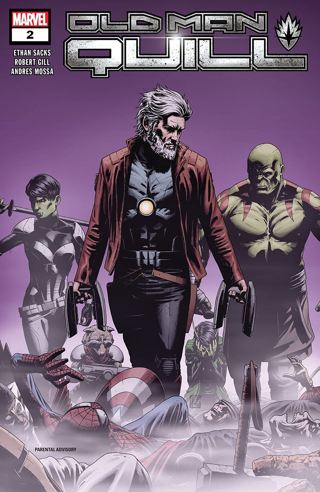 Old Man Quill #2 cover