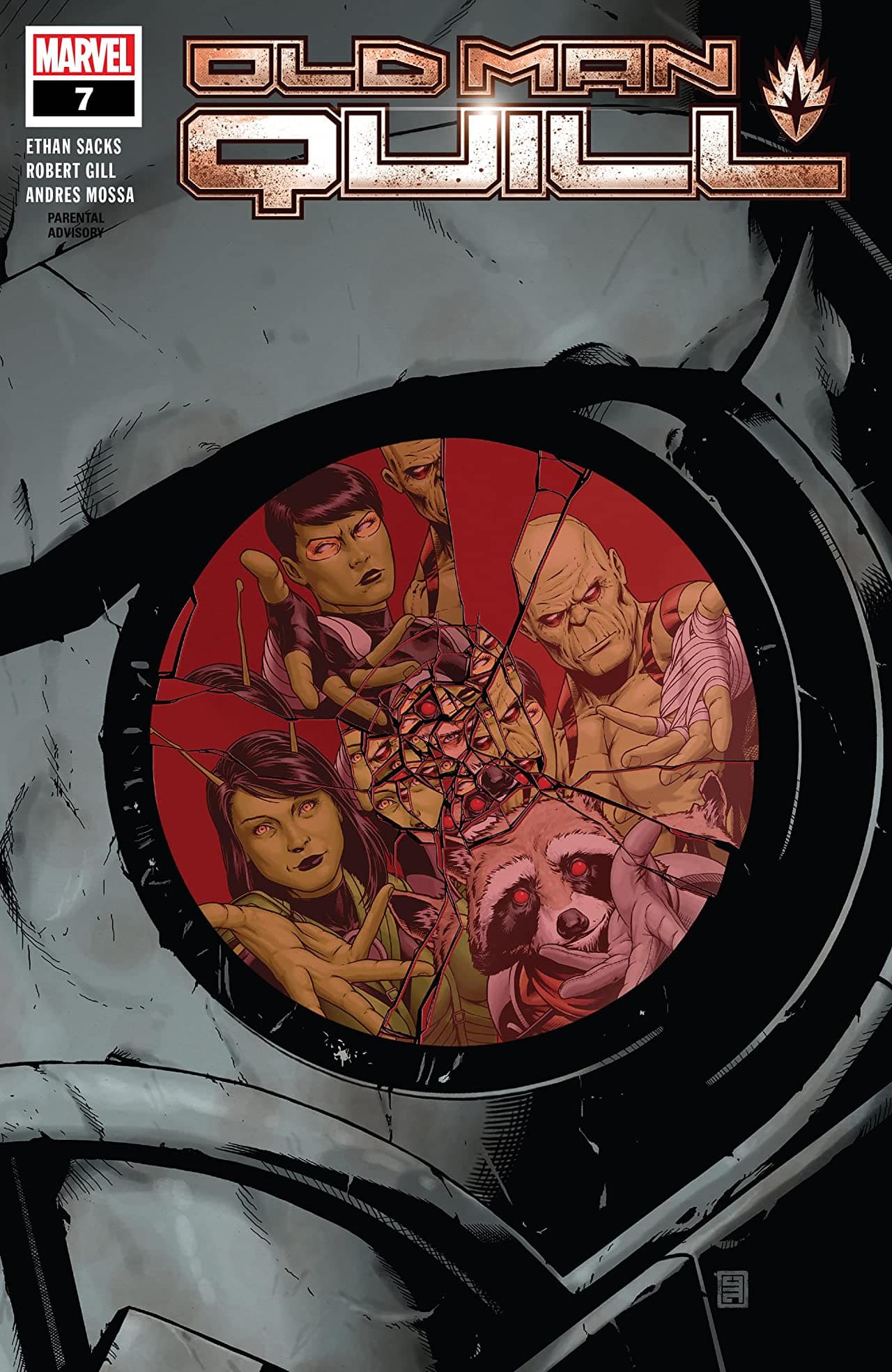 Old Man Quill #7 cover