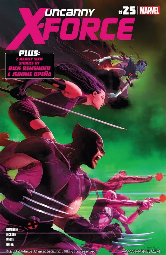 Uncanny X-Force #25 cover