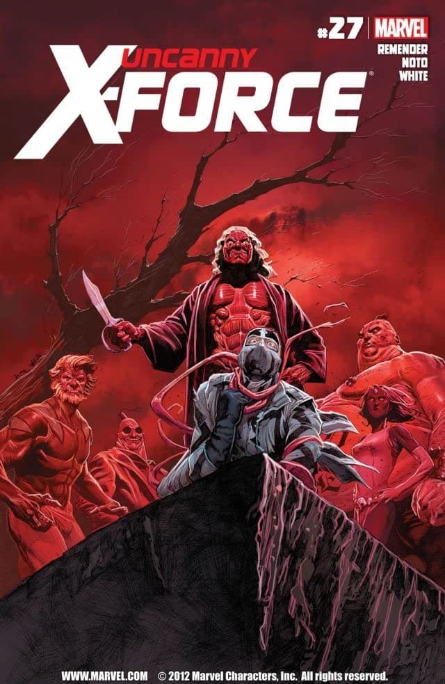 Uncanny X-Force #27 cover