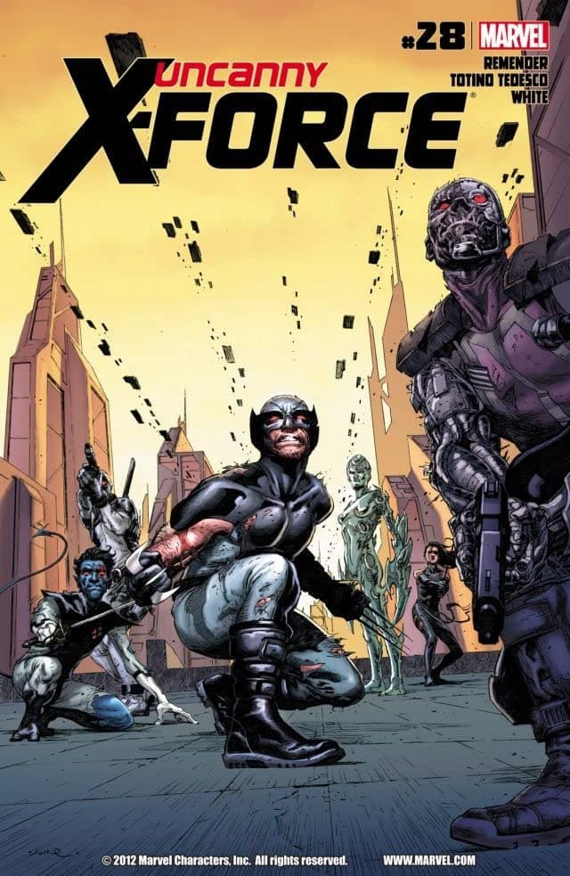 Uncanny X-Force #28 cover