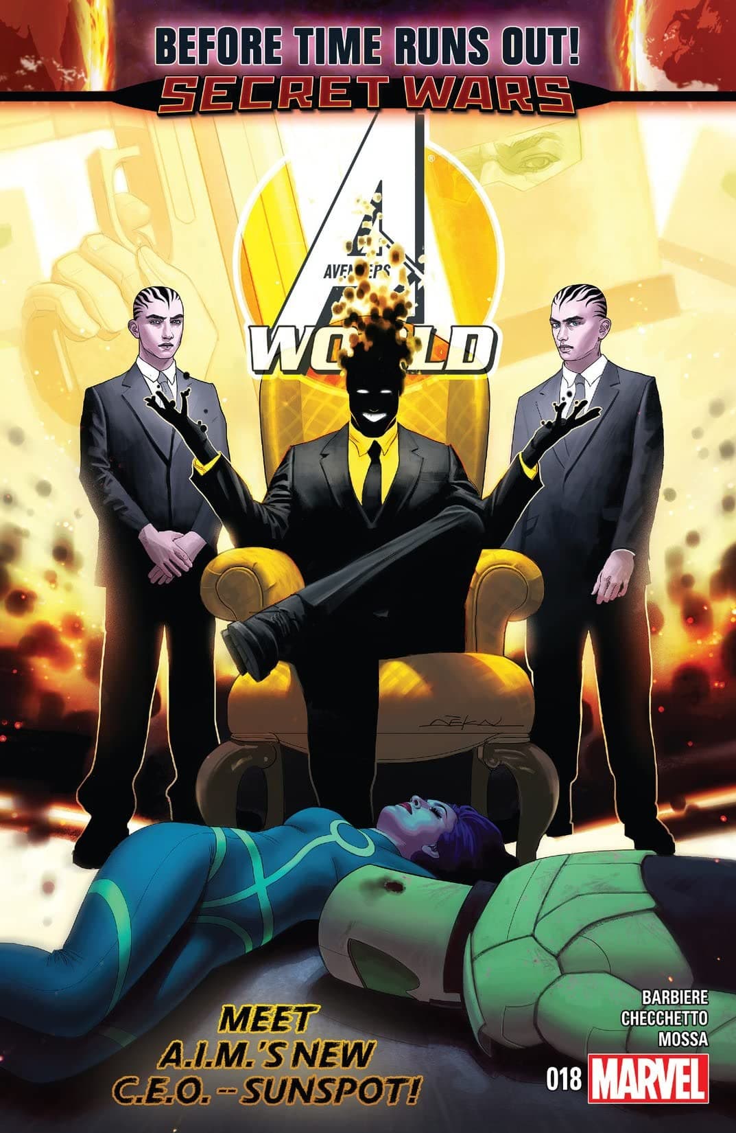 Avengers World #18 cover