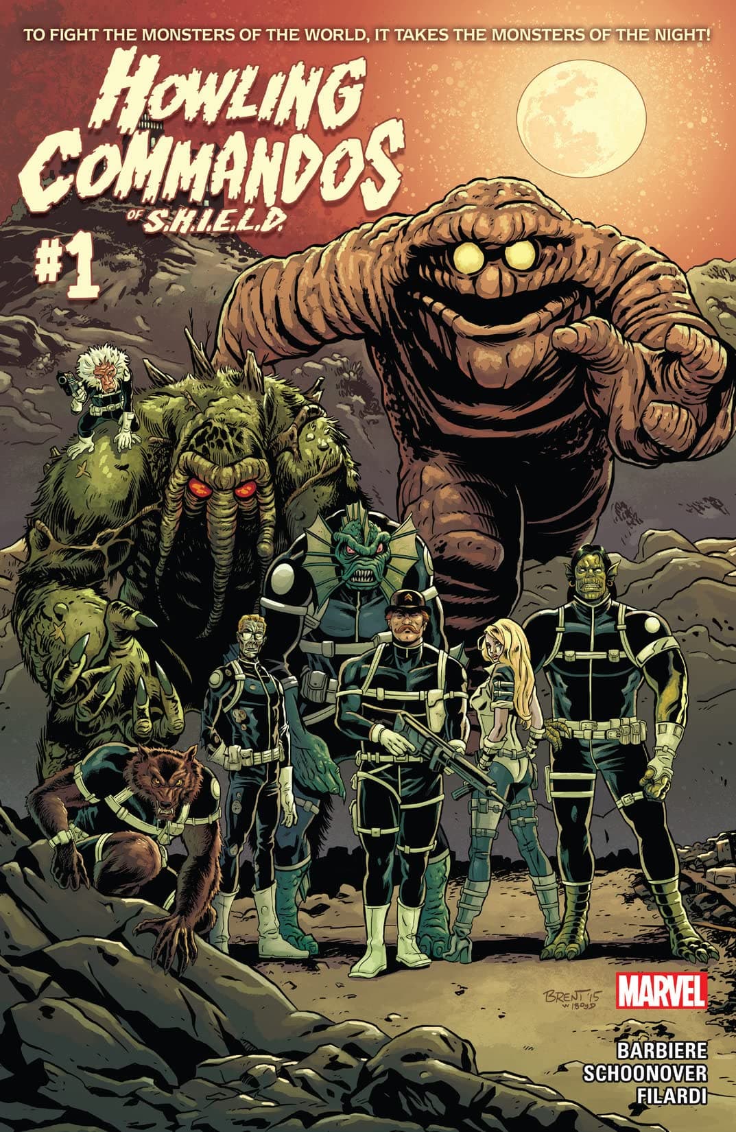 Howling Commandos of S.H.I.E.L.D. #1 cover
