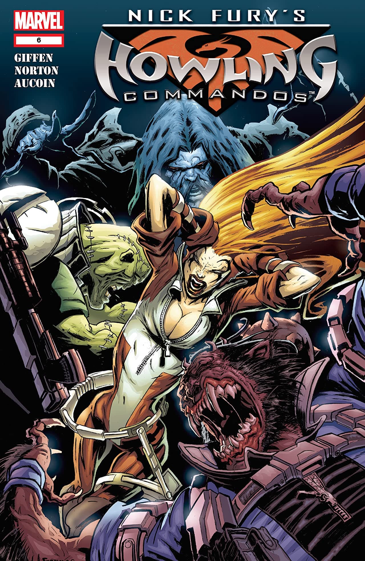 Nick Fury's Howling Commandos #6 cover