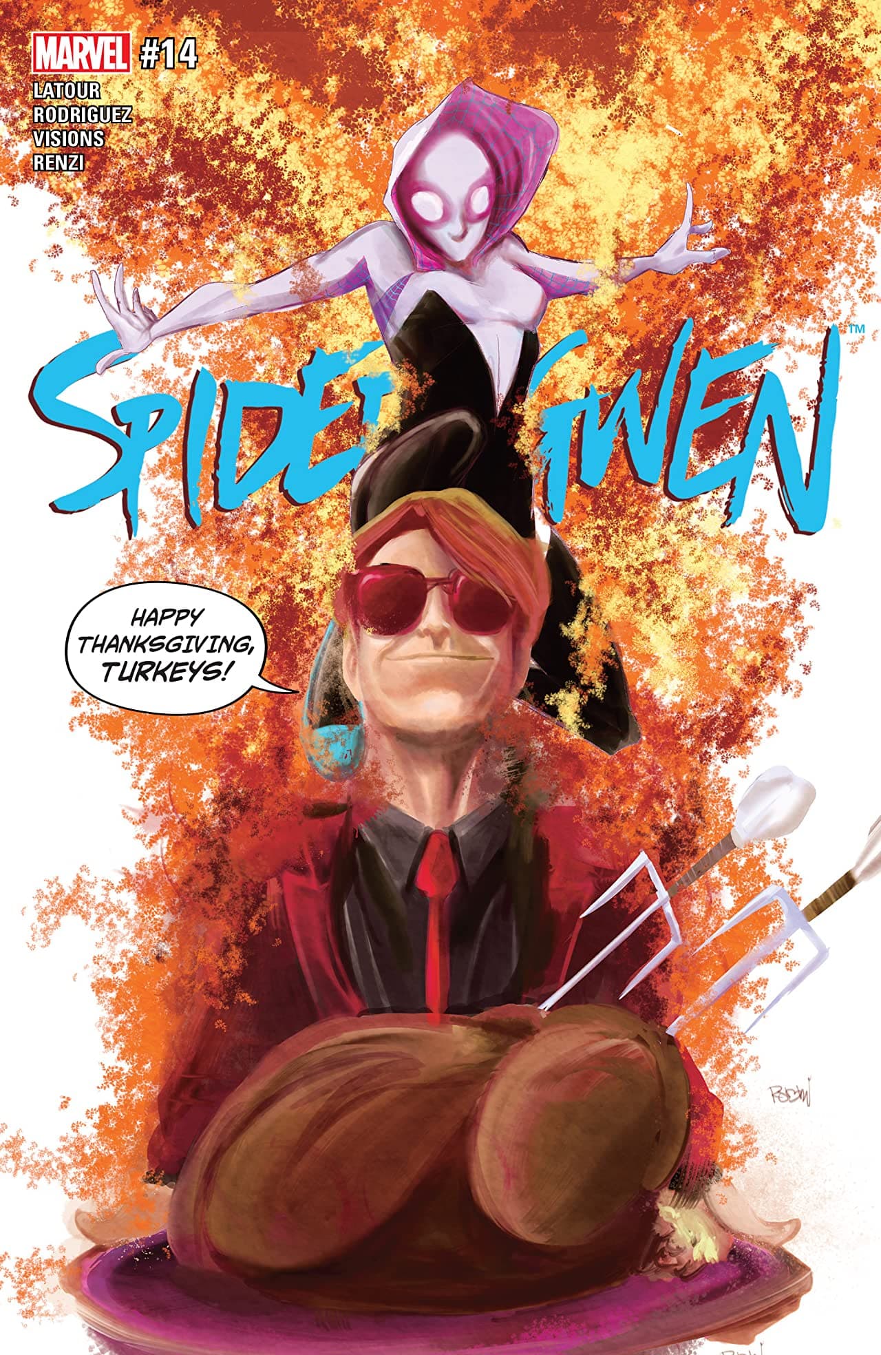Spider-Gwen #14 cover