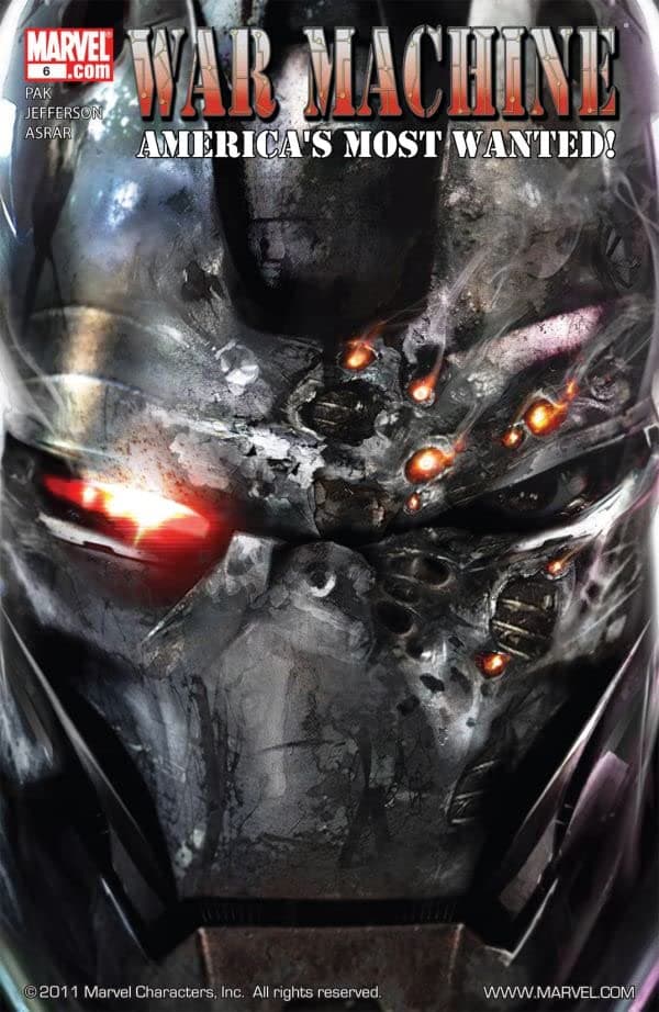 War Machine #6 cover