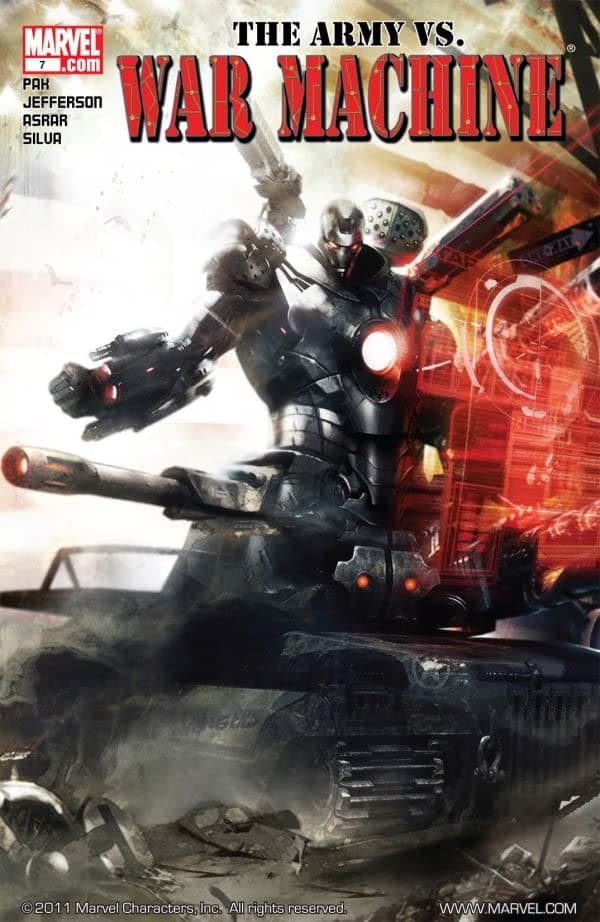 War Machine #7 cover
