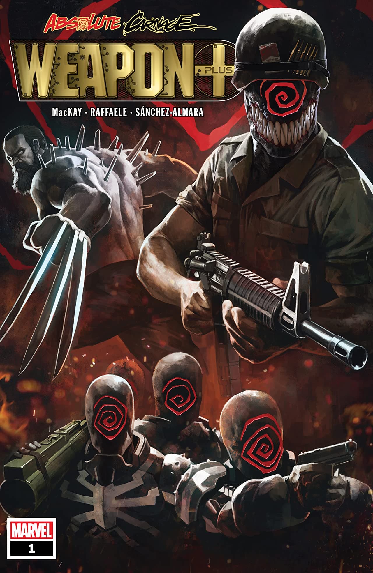 Absolute Carnage: Weapon Plus #1 cover