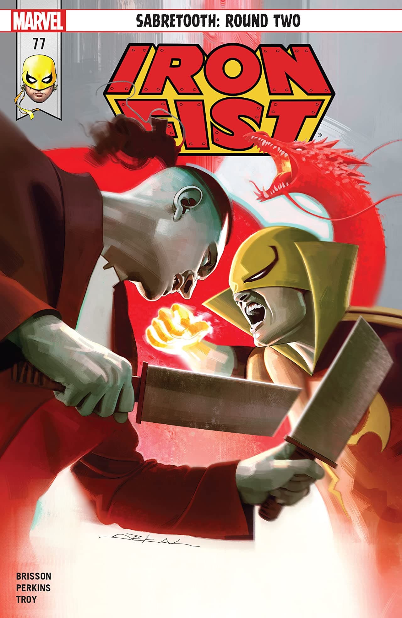 Iron Fist #77 cover